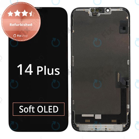 Display for iPhone 14 Plus, Touch Screen with Frame, Refurbished