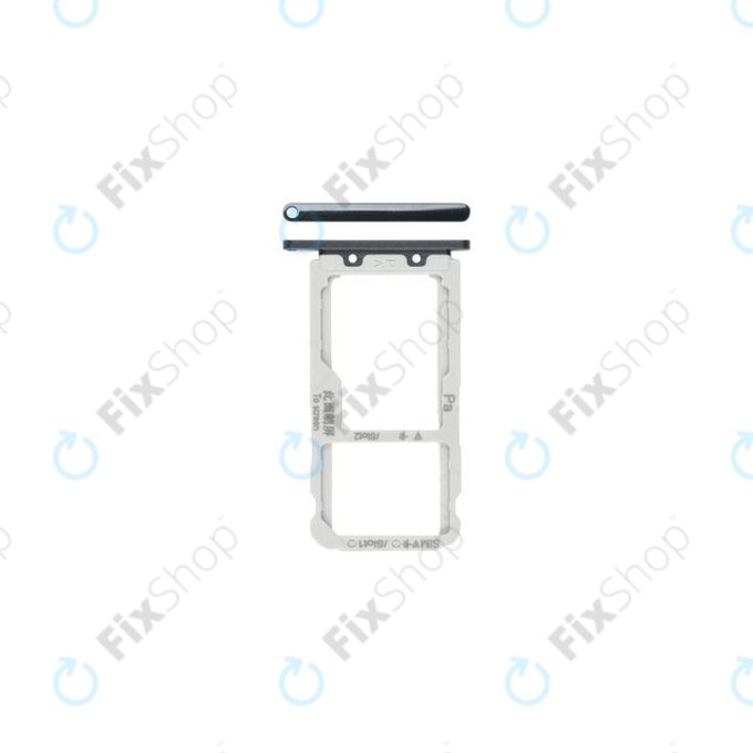 Huawei Nova 3 - SIM Tray (Black) - 51661JSC Genuine Service Pack