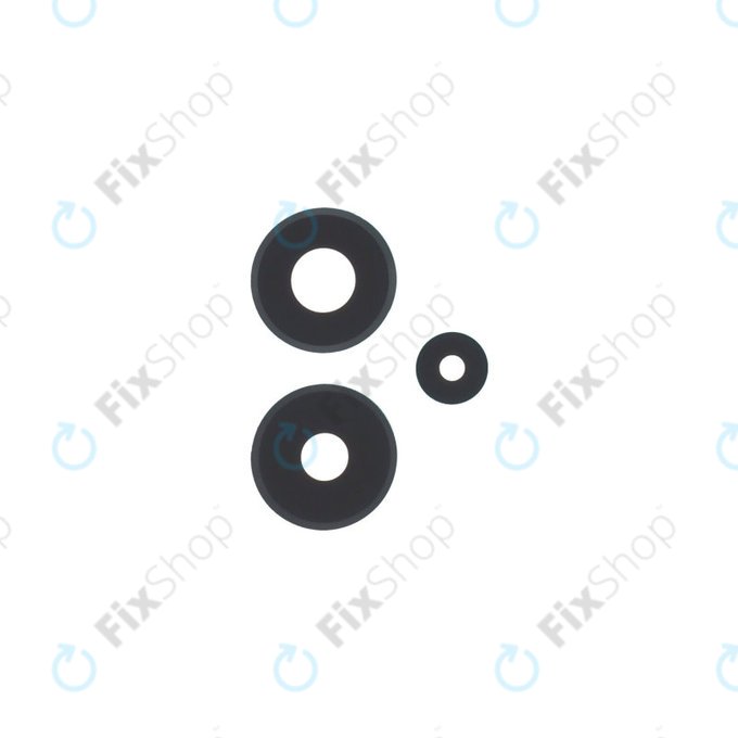 Rear camera lens glass (3pcs) for Xiaomi Redmi Note 13 Pro 4G