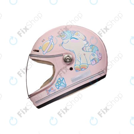 Kids Helmet for E-Scooter and Bike (46 - 52 cm) (Unicorn)