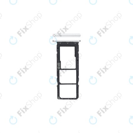 Asus Zenfone 7 ZS670KS - SIM Tray (Pastel White) - 13010-04220200 Genuine Service Pack