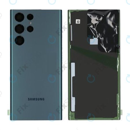 Samsung Galaxy S22 Ultra S908B - Battery Cover (Green) - GH82-27457D Genuine Service Pack