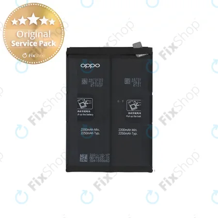 Oppo Reno 7 5G CPH2371, Find X5 Lite CPH2371 - Battery BLP855 4500mAh - 4200006 Genuine Service Pack