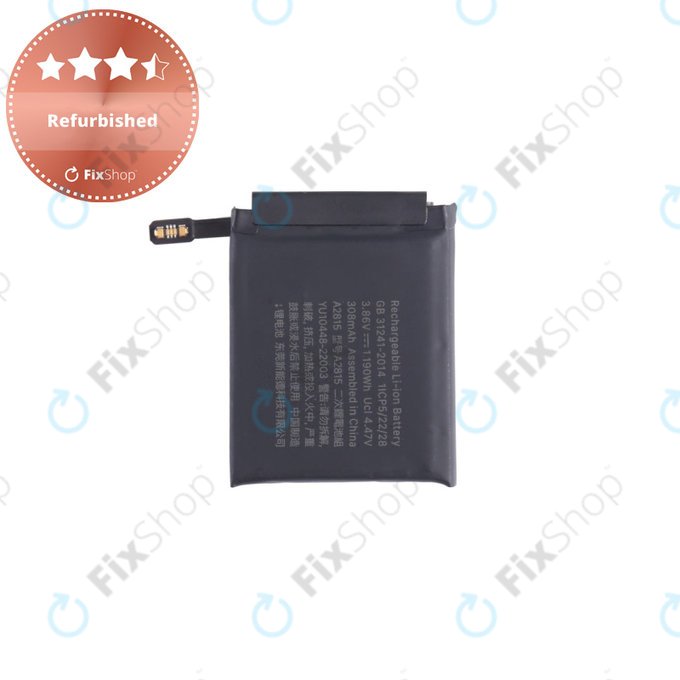 Battery for Apple Watch 8 45mm, 308mAh, A2815, Refurbished
