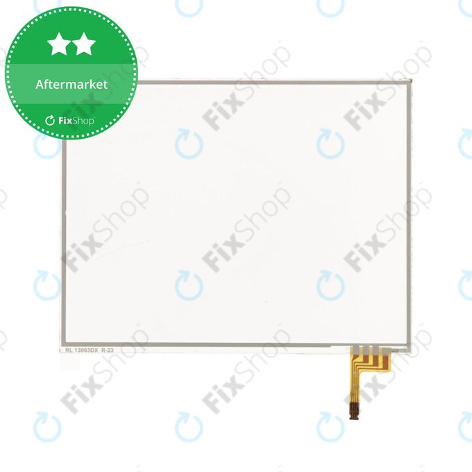 Touch screen glass (Black) for Nintendo 3DS XL