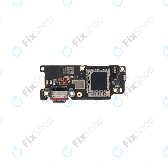 Motorola Razr 60 Ultra - Charging Connector PCB Board - 5P68C29822 Genuine Service Pack