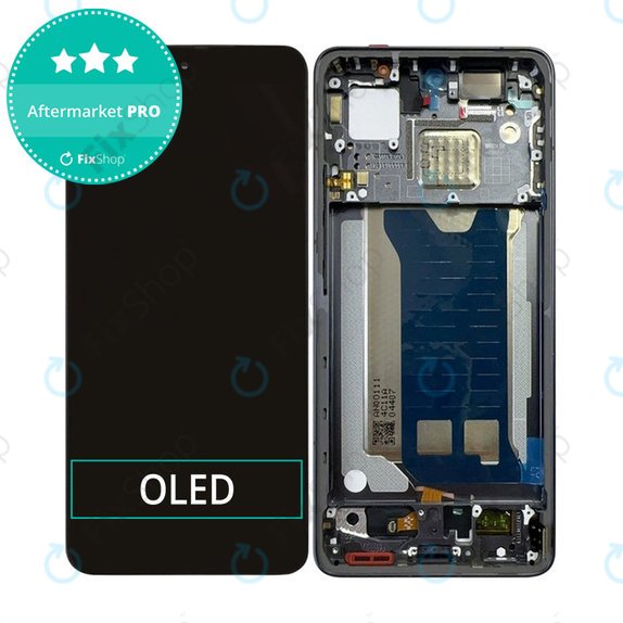 Xiaomi Poco F7 Pro - LCD Display + Touch Screen + Frame (Black) OLED