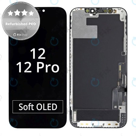 Apple iPhone 12, 12 Pro - LCD Display + Touch Screen + Frame Refurbished PRO