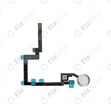 Apple iPad Mini 3 - Home Button + Flex cable (Silver)