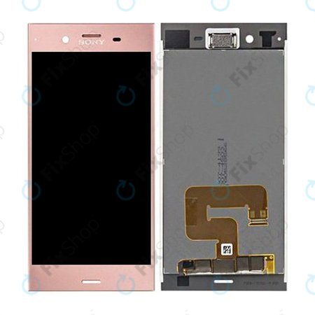 Sony Xperia XZ1 G8341 - LCD Display + Touch Screen (Pink) - 1309-6836