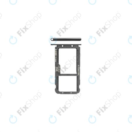 Huawei Mate 20 Lite SNE-LX1, SNE-L21 - SIM Tray (Black) - 51661KAV Genuine Service Pack
