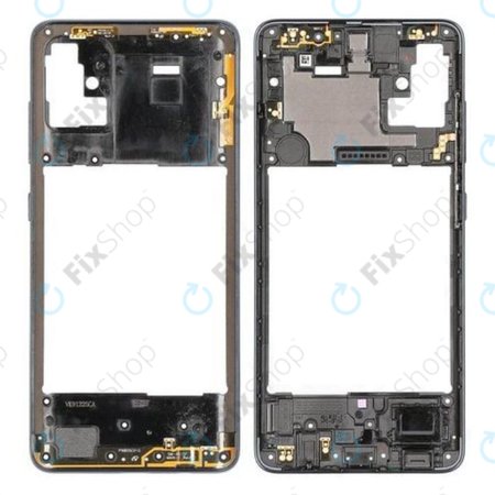 Samsung Galaxy A51 A515F - Middle frame (Prism Crush Black) - GH98-45033B Genuine Service Pack