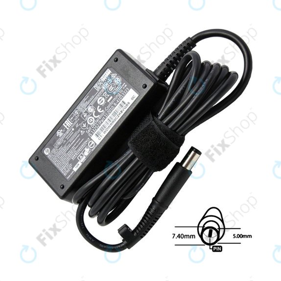 Charging adapter for HP, 77011145, 45W, 19.5V, Genuine Service Pack