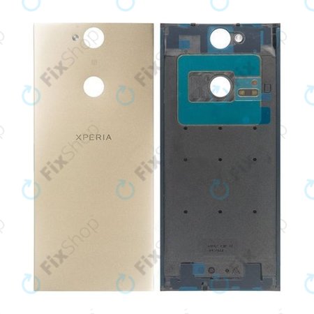 Sony Xperia XA2 Plus - Battery Cover (Gold) - 78PC5200030