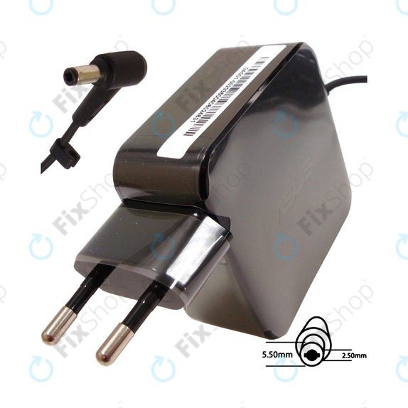 Charging adapter for Asus, B0A001-00231400, 45W, 19V, Genuine Service Pack