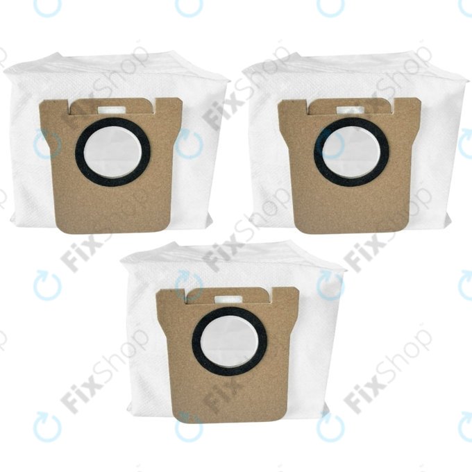 Dust Bag, 3pcs for Xiaomi Dreame-series, Mi Robot Vacuum Mop X10, X10+, Mijia Omni-series