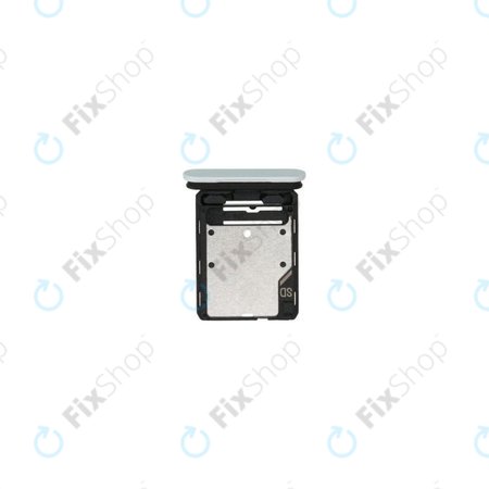 Sony Xperia 1 IV XQCT54 - SIM Tray (White) - A5045829A Genuine Service Pack
