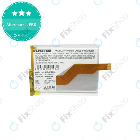 Apple iPod Touch (2nd Gen, 3nd Gen) - Battery 616-0401 800mAh HQ