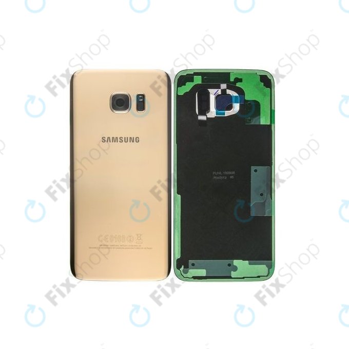 Samsung Galaxy S7 Edge G935F - Battery Cover (Gold) - GH82-11346C Genuine Service Pack
