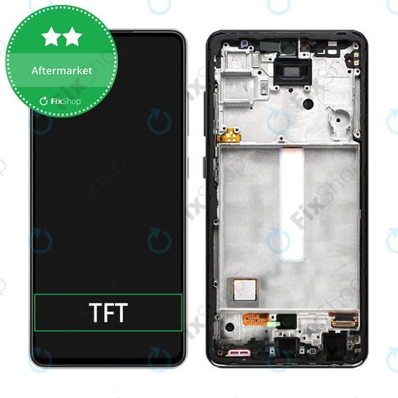 Samsung Galaxy A52 5G A526B, A52s 5G A528B - LCD Display + Touch Screen + Frame (Awesome Black) TFT