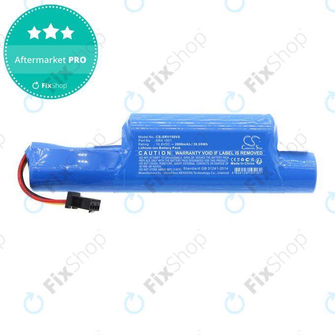Battery for Sencor SRV 2230TI, 2600mAh, Li-Ion, 10.8V, SRX 1001, HQ