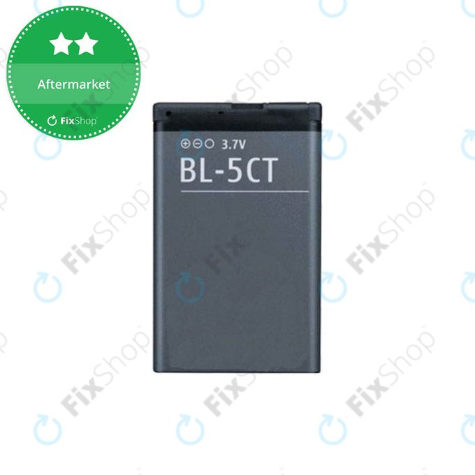 Nokia C3 Touch, C5, C6, 3720, 5220, 5630, 6303, 6730 - Battery BL-5CT 1050mAh