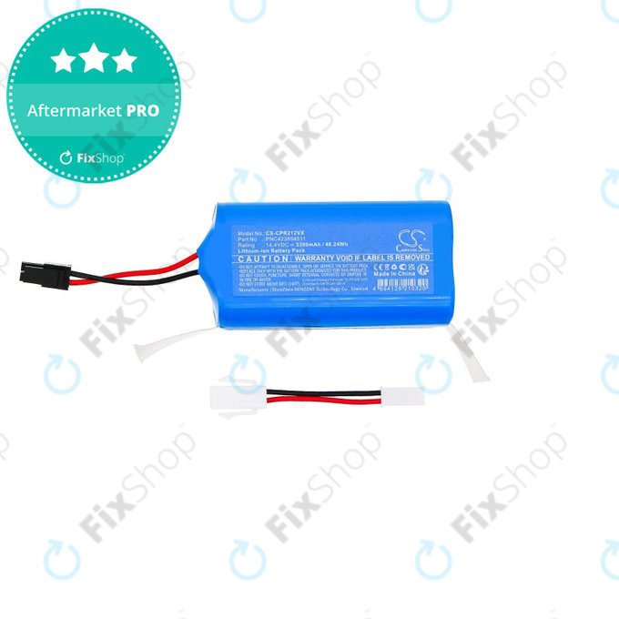 Battery for Concept VR2020, VR2110, VR3105, 3350mAh, Li-Ion, 14.4V, PNC423894511, HQ