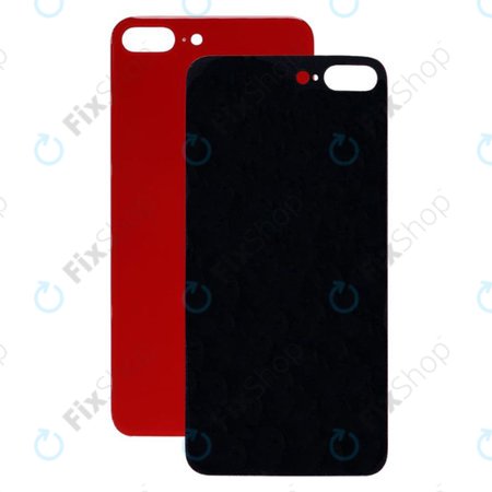 Apple iPhone 8 Plus - Rear Housing Glass (Red)