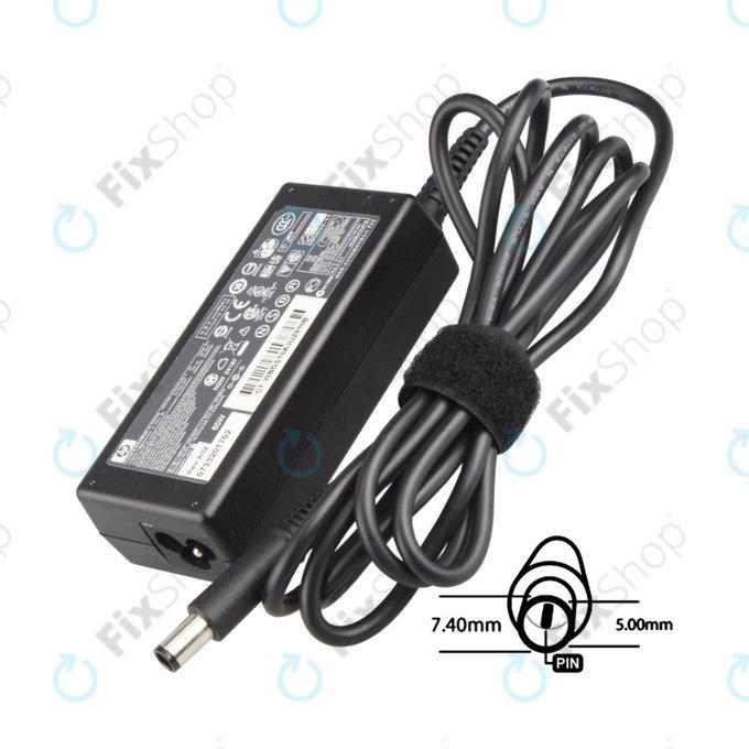 Charging adapter for HP, 77011040, 65W, 18.5V, Genuine Service Pack