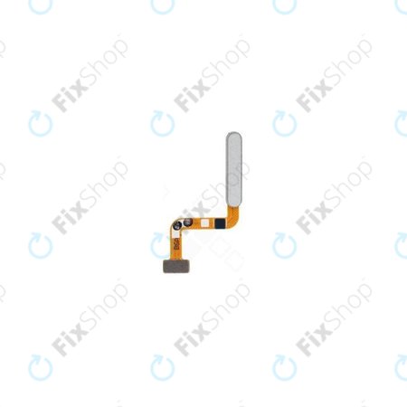 Samsung Galaxy M32 M325F - Fingerprint Sensor + Flex Cable (White) - GH96-14332C Genuine Service Pack