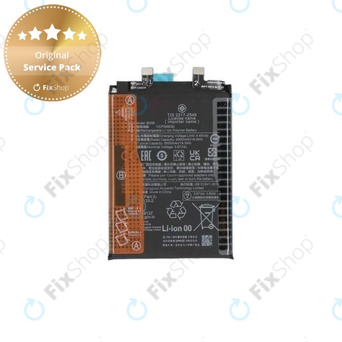 Xiaomi Redmi Note 11 Pro 4G, 11 Pro 5G - Battery BN5E 5000mAh