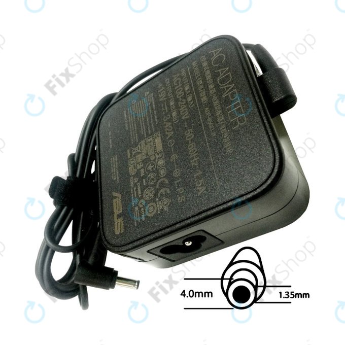 Charging adapter for Asus, B0A001-00046500, 65W, 19V, Genuine Service Pack