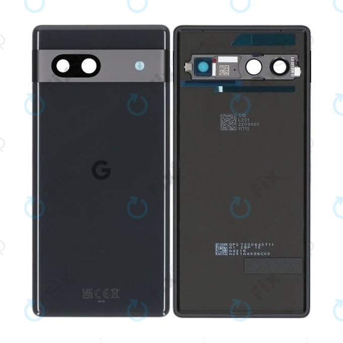 Google Pixel 7a - Battery Cover (Charcoal) - G949-00387-00 Genuine Service Pack