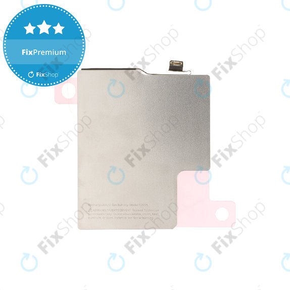 Battery for iPhone 17 Pro, 3998mAh, FixPremium