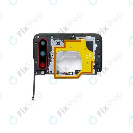 Huawei Honor 20 Lite - Frame + Rear Camera Lens + NFC (Phantom Red) - 02352QMN Genuine Service Pack