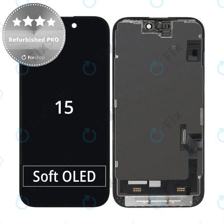 Apple iPhone 15 - LCD Display + Touch Screen + Frame Refurbished PRO