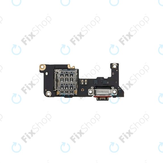 Charging Connector with SIM Reader and Board for Xiaomi 15T 5G, 5600040O12A00, Genuine Service Pack
