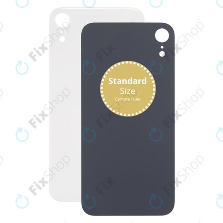 Apple iPhone XR - Rear Housing Glass (White)