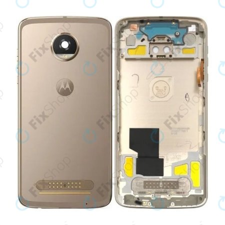 Motorola Moto Z2 Play XT1710-09 - Battery Cover (Fine Gold)