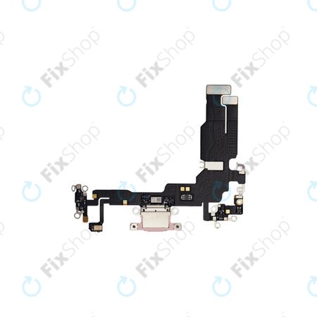 Apple iPhone 15 - Charging Connector + Flex Cable (Pink)