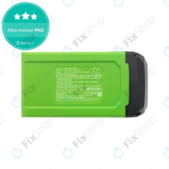 Battery for AKU tools Greenworks, 3000mAh, Li-Ion, 40V, GWG40B2, HQ