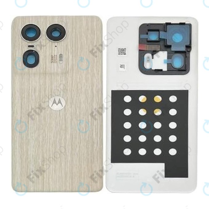 Motorola Edge 50 Ultra - Battery Cover (Nordic Wood) - 5S58C24472 Genuine Service Pack
