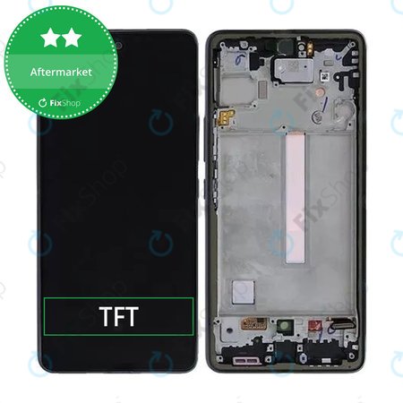 Samsung Galaxy A73 A736 - LCD Display + Touch Screen + Frame (Black) TFT
