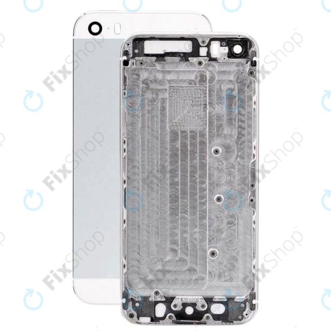 Apple iPhone SE - Rear Housing (Silver)
