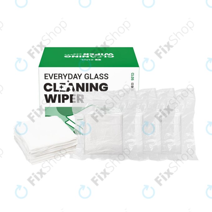 Glass Cleaning Wipers, Lint-Free, 2UUL CL05, 4x100pcs/Box