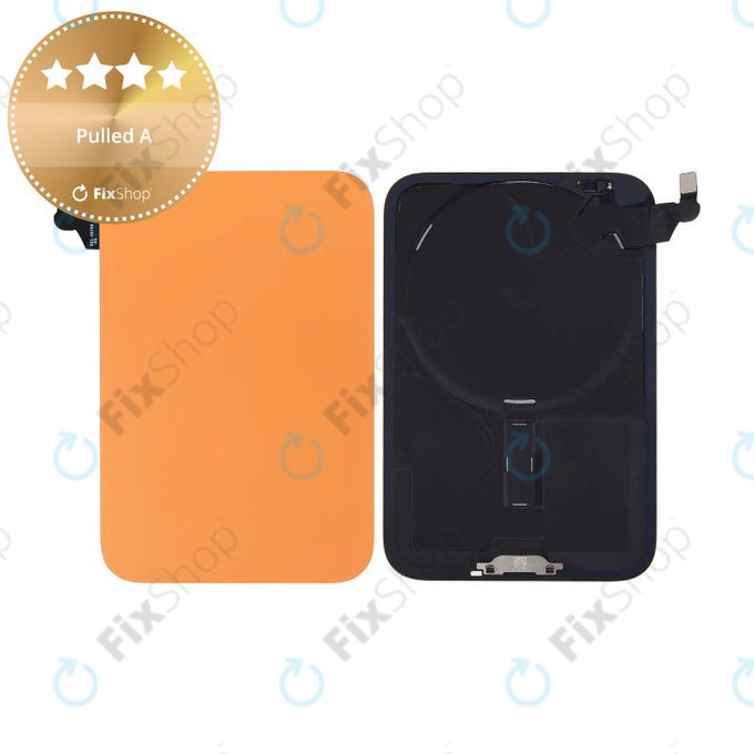 Rear Housing Glass for iPhone 17 Pro Max, Orange, Pulled A