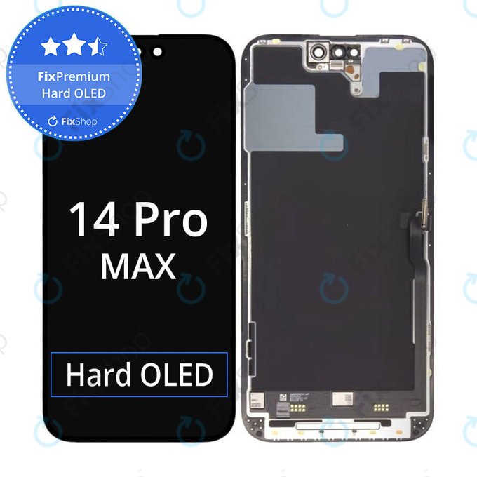 Apple iPhone 14 Pro Max - LCD Display + Touch Screen + Frame Hard OLED FixPremium