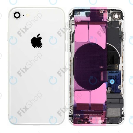 Apple iPhone 8 - Rear Housing with Small Parts (Silver)