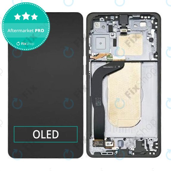 Samsung Galaxy S25 Edge - LCD Display + Touch Screen + Frame (Titanium Jetblack) OLED