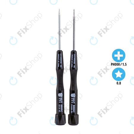 Best 8800C - Screwdrivers - Pentalobe PL1 (0.8mm) + Phillips PH000 (1.5mm)